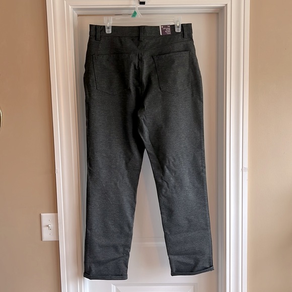 NWT Gloria Vanderbilt high waisted gray slacks. - Picture 3 of 7